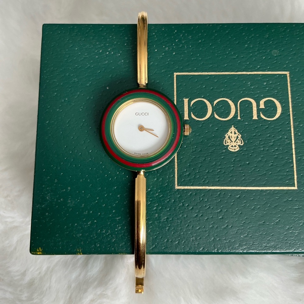 GUCCI bangle watch 💗SERVICED ‼️ - Picture 4 of 13
